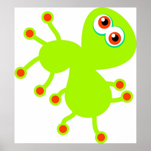 Green Germ Poster (Voorkant)