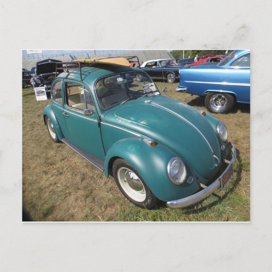 Green Germanic Sedan Briefkaart (Voorkant)