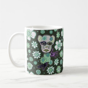 Green Giant Drollery Floral beroemd gemaakt door N Koffiemok