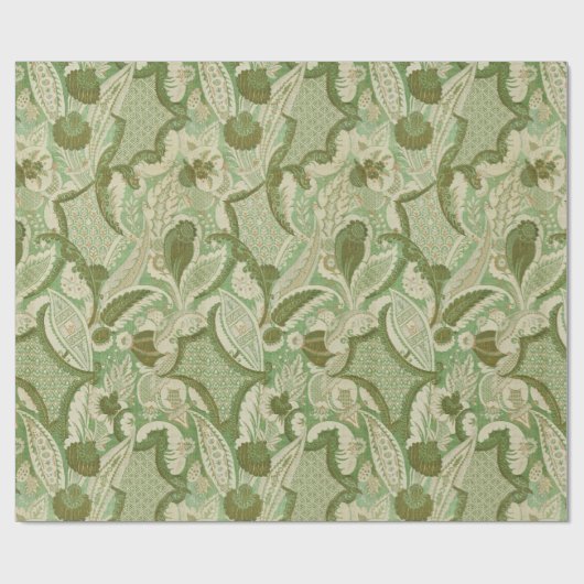 Green  Gift Wrap Cadeaupapier (Vlak)