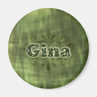 Green Gina Magneet