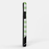Green Gingham Black Polka Dot iPhone 5 Hoesje (Achterkant/rechts)