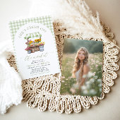 Green Gingham Fresh van het Vrijgezellenfeest van  Kaart