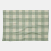 Green Gingham kitchen towel Theedoek (Horizontaal)