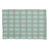 Green Gingham Kussensloop (Voorkant)