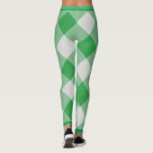 Green Gingham Leggings (Achterkant)