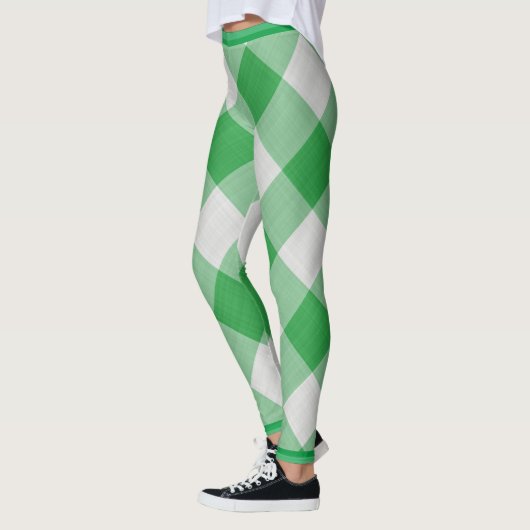 Green Gingham Leggings (Links)