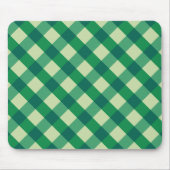 Green Gingham Muismat (Voorkant)