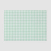 Green Gingham Pset Tissuepapier (Voorkant)