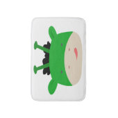 Green Giraffe Bath Mat (Voorkant Verticaal)