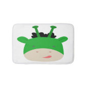 Green Giraffe Bath Mat (Voorkant)