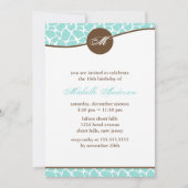 Green Giraffe Pattern Birthday Kaart (Voorkant)