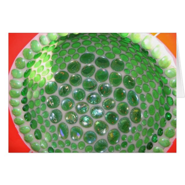 Green Glass Mosiac (Voorkant Horizontaal)