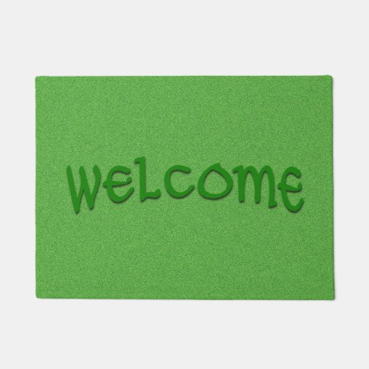 Green Glimmer Welcome Mat (Voorkant)