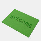 Green Glimmer Welcome Mat (Schuin)