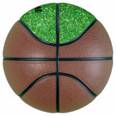 Green Glitter Basketball Basketbal (Rechts)