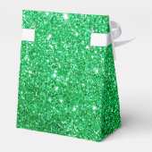 Green Glitter Bedankdoosjes (Achterkant)