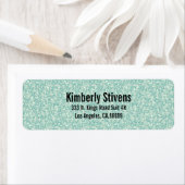 Green Glitter Etiket (Insitu)