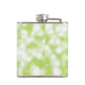 Green Glitter Faux folie Confetti Heupfles (Achterkant)