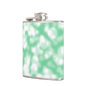 Green Glitter Faux folie Confetti Heupfles (Links)