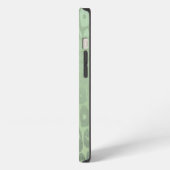 Green Glitter Leopard Texture iPhone Hoesje (Linkerkant)