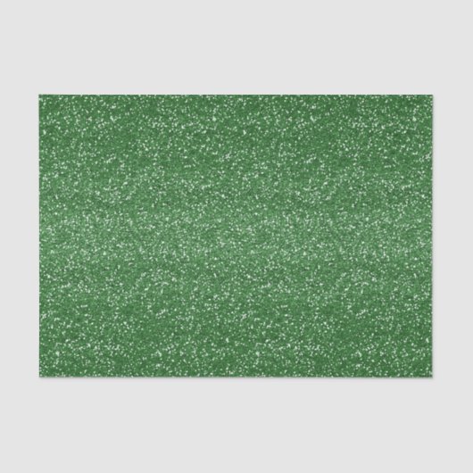 GREEN GLITTER LOOK MARDI GRAS TISSUEPAPIER (Voorkant)