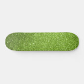 Green Glitter Skateboard (Horizontaal)