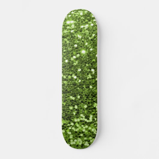 Green Glitter Skateboard (Voorkant)