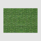 Green Glitter Tissue Paper Tissuepapier (Voorkant)