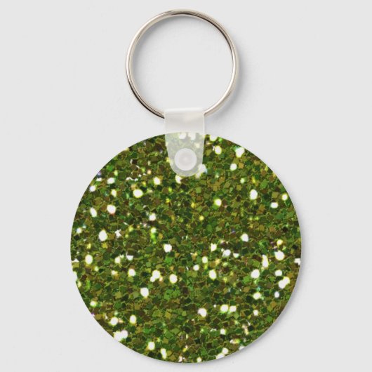 Green Glitters Sleutelhanger (Voorkant)