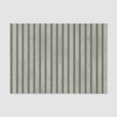 Green Glitzy Gold Stripes Christmas Tissuepapier (Voorkant)