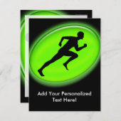 Green Glow Fitness Logo Kaart (Voorkant / Achterkant)
