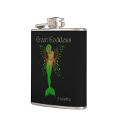 Green Goddess Absinthe Heupfles (Links)