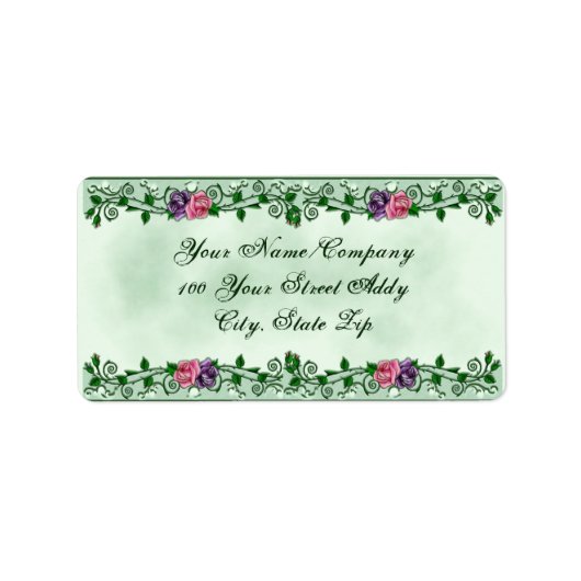 Green Goddess Upright Crescent Etiket (Voorkant)