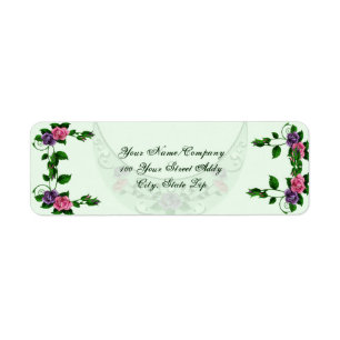 Green Goddess Upright Crescent Etiket