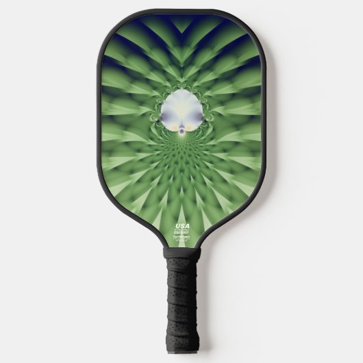 Green Goddess - USA Pickle Ball goedgekeurde pedde Pickleball Paddle (Voorkant)