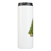 Green, Gold, and Gifts with Green Tree Thermosbeker (Achterkant)