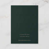 GREEN GOLD CLASSIC  MANDALA EARRING DISPLAY VISITEKAARTJE (Achterkant)