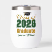 Green Gold Customized Class of 2026 Graduation (Voorkant)