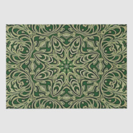 Green Gold Decorative Tissue Paper Tissuepapier