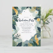 Green Gold Finance Bedrijfsfoto Afstuderen Kaart (Staand voorkant)