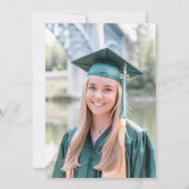 Green Gold Finance Bedrijfsfoto Afstuderen Kaart (Achterkant)