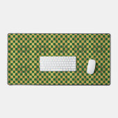 GREEN & GOLD IRISH CELTIC SHAMROCKS BUREAUMAT (Keyboard & Muis)