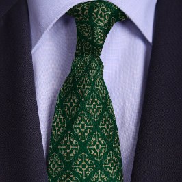 Green & Gold Justice Schalen Advocaat Stropdas