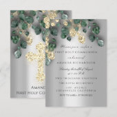 Green Gold Silver First Heilige Communistische Kru Kaart (Voorkant / Achterkant)