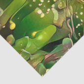 Green Gold Wall Art Dream Tissuepapier (Detail)