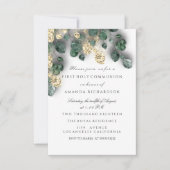 Green Gold White First Heilige Communistische Krui Kaart (Voorkant)