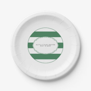 Green golf baby shower bord