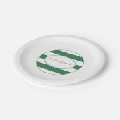 Green golf baby shower bord (Gekanteld)
