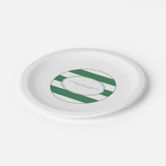 Green golf baby shower bord (Gekanteld)